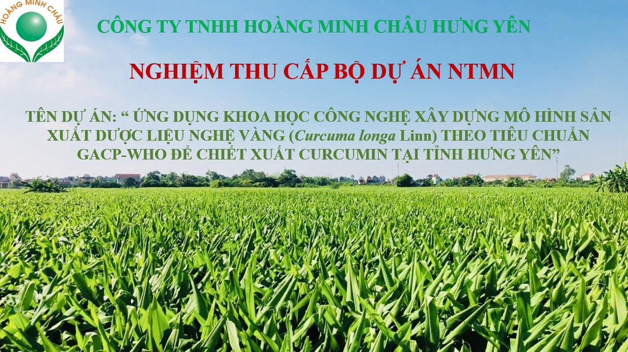 HỘI ĐỒNG KHOA HỌC VÀ CÔNG NGHỆ NGHIỆM THU DỰ ÁN CÂP BỘ